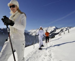  La Grave en raquetas de nieve 